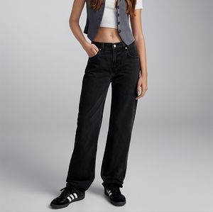 Size 25 Levi low pro black jeans